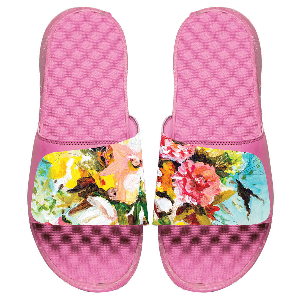 Her Crisp Cotton Slides