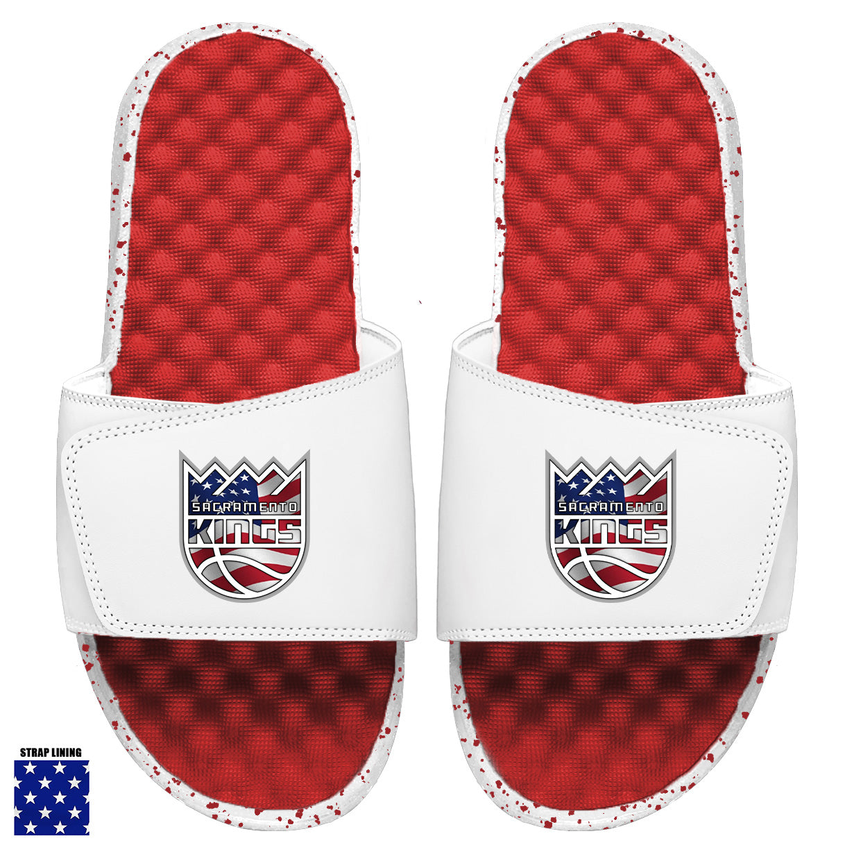 Sacramento Kings Red Americana Slides