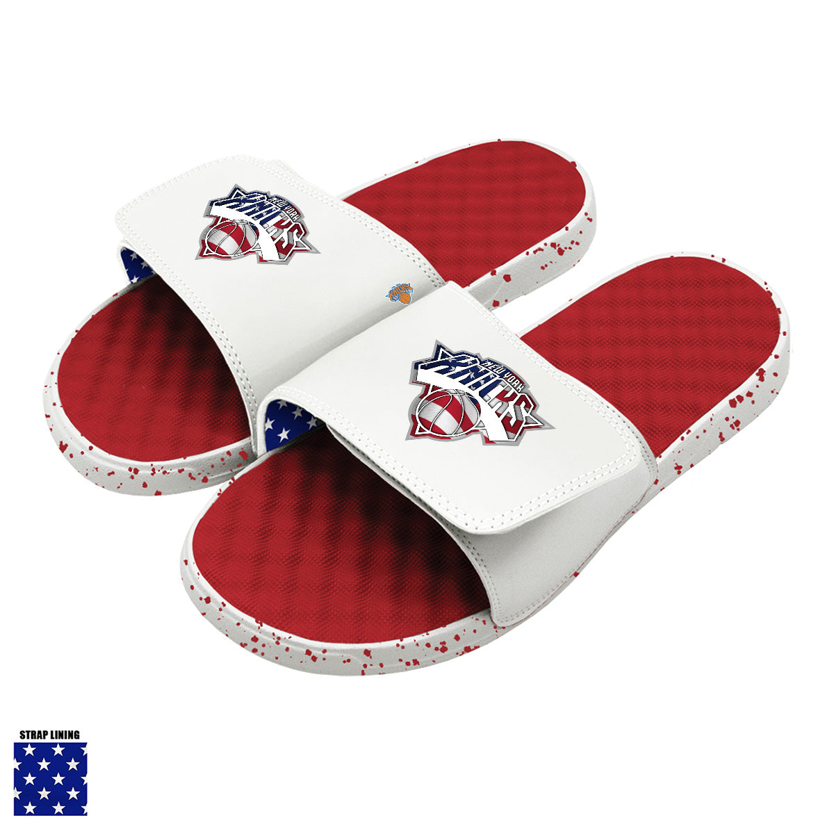 New York Knicks Red Americana Slides