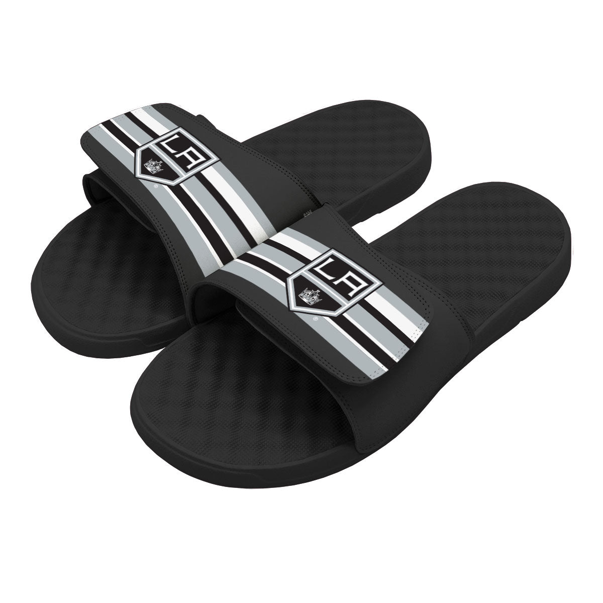LA Kings Stripes Slides
