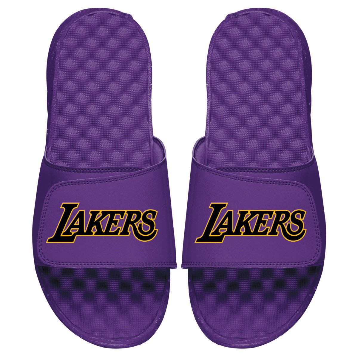 Lakers Purple Wordmark Slides