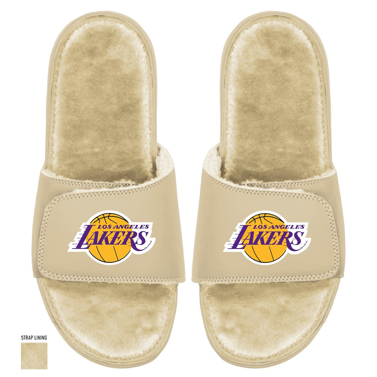 Los Angeles Lakers Primary Fur Slides