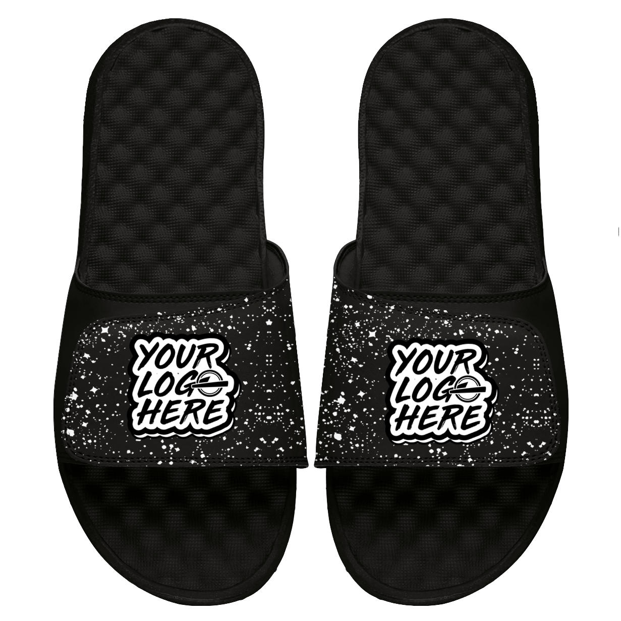 Demo Store Speckle Mantra Black Slides