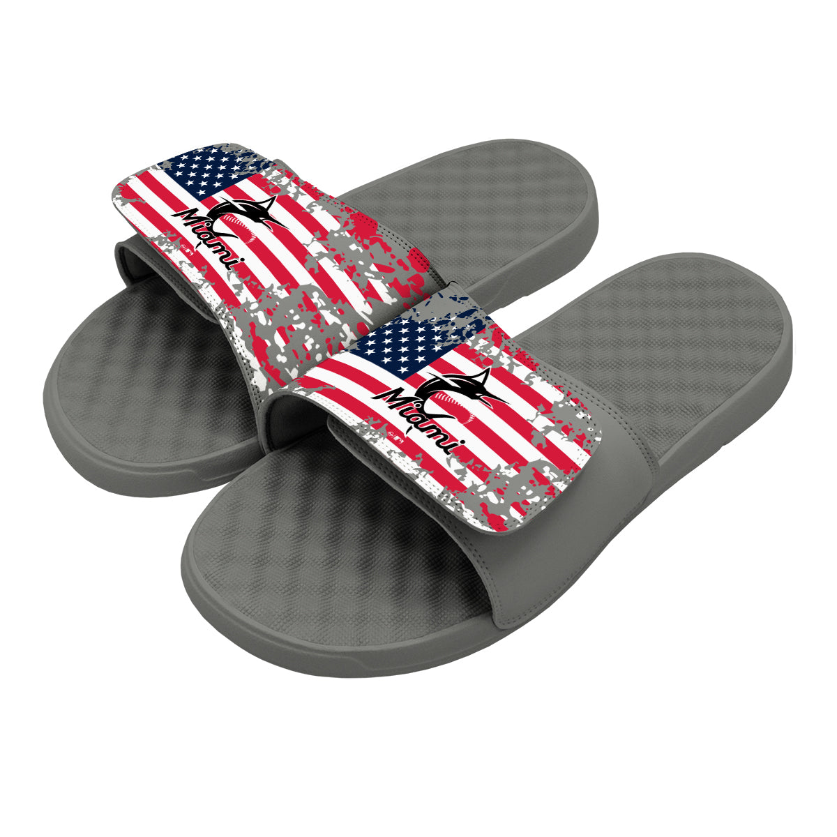 Miami Marins American Flag Slides