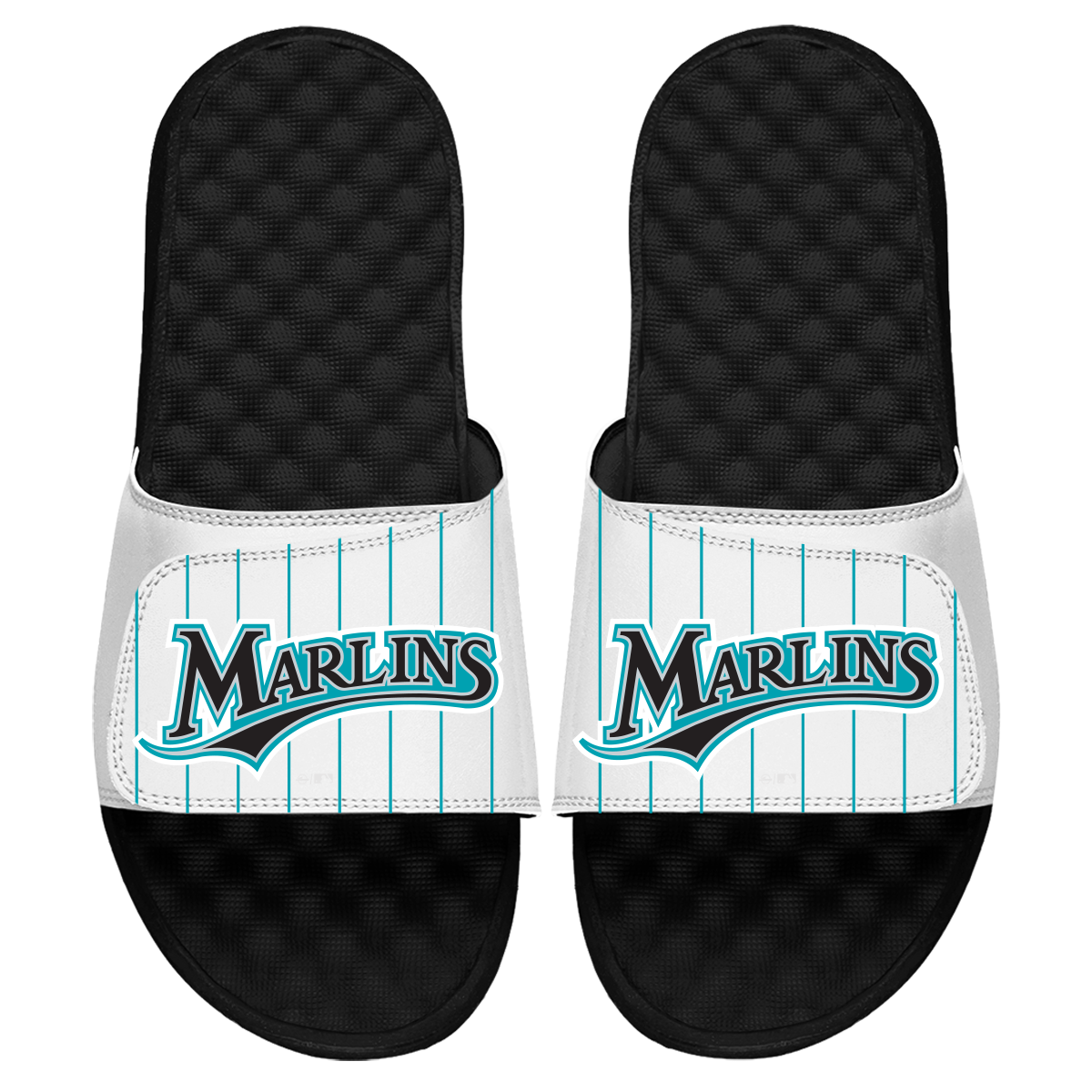 Florida Marlins Pinstripe Wordmark 1997 Slides