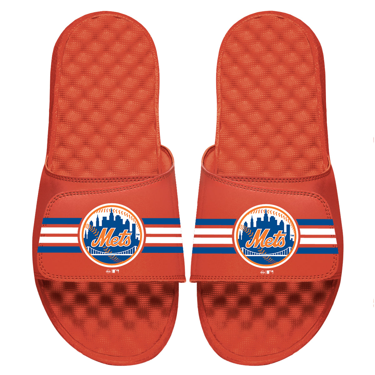 Mets Stripes Slides