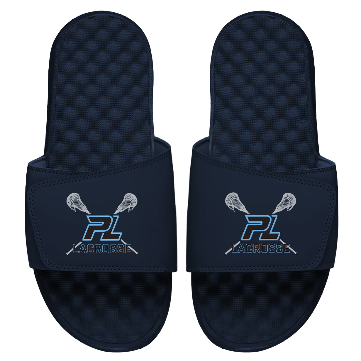 PL Lacrosse Navy Slides