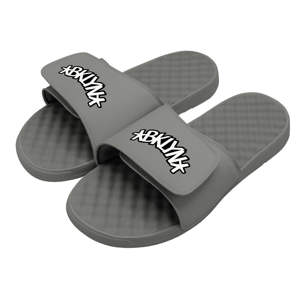 Brooklyn Nets ISlide 2020/21 City Edition Jersey Slide Sandals - Black