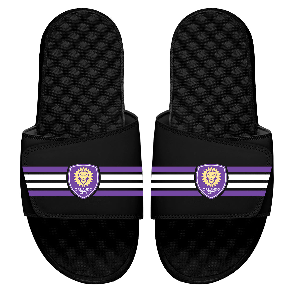 Orlando City SC Stripes Slides