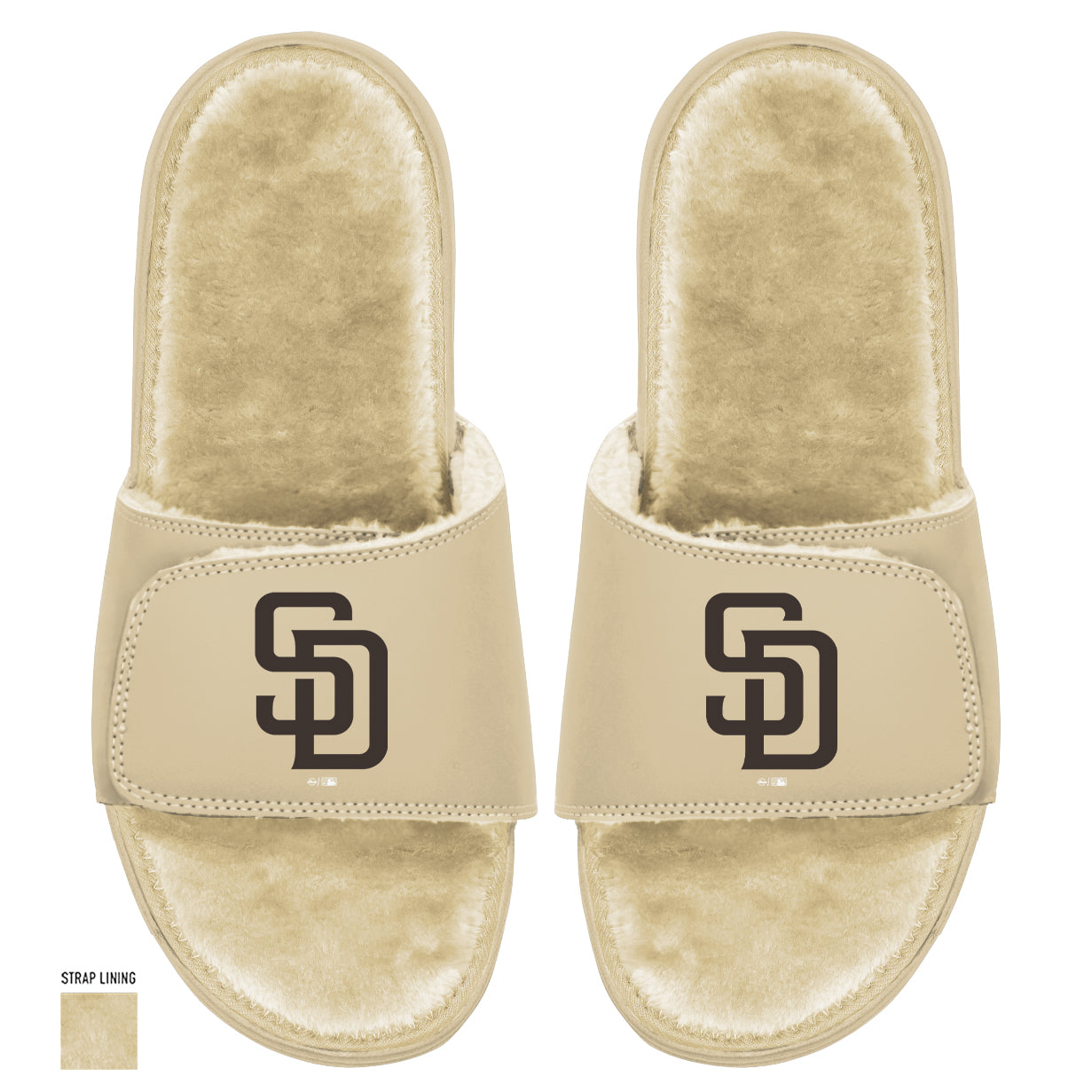 San Diego Padres Dune Fur Slides