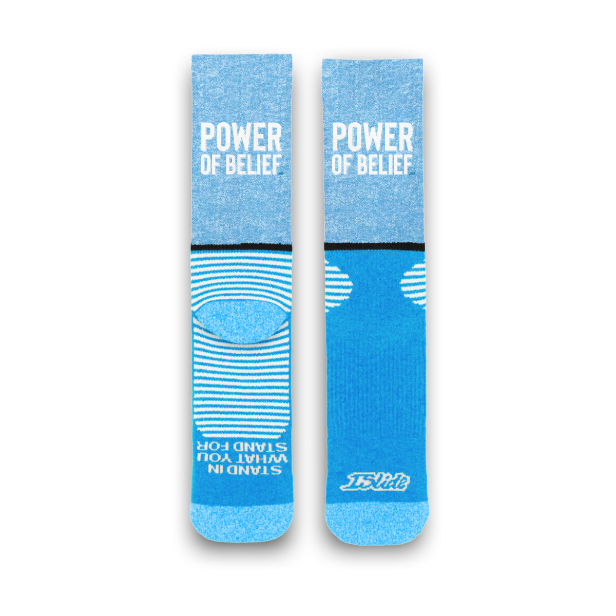 Power of Belief Socks White