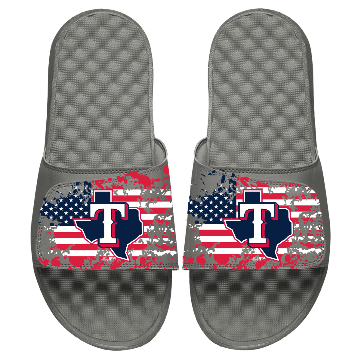 Texas Rangers American Flag Slides