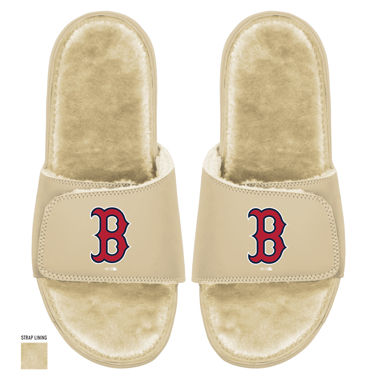 Boston Red Sox Dune Fur Slides