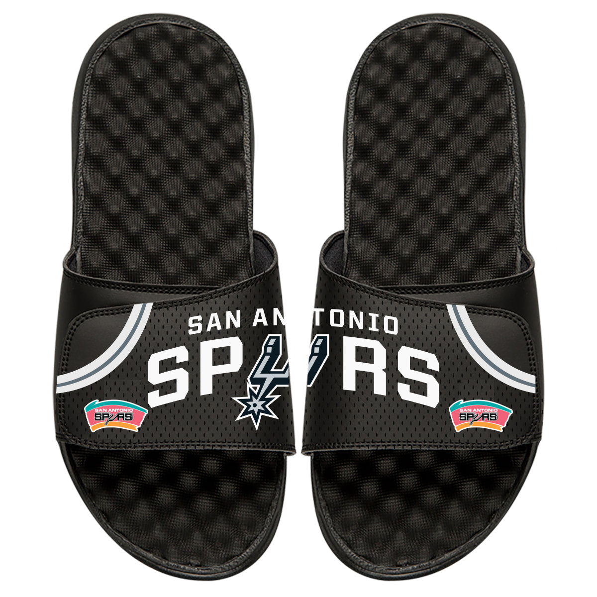 ISlide USA San Antonio Spurs NBA Custom Slide Sandals