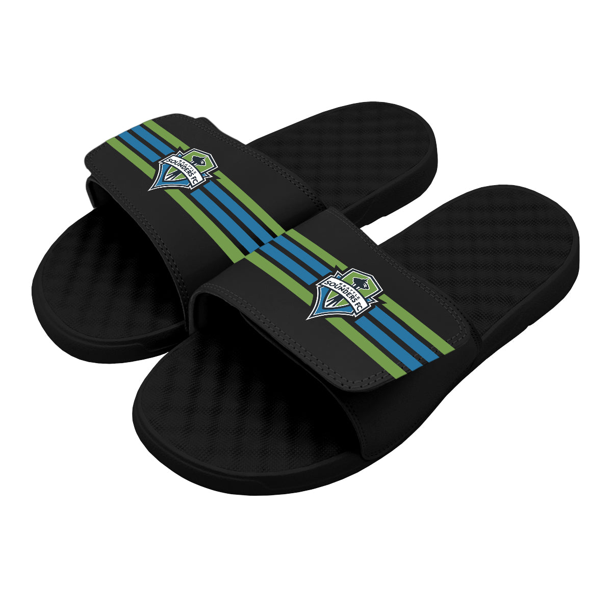 Seattle Sounders FC Stripes Slides