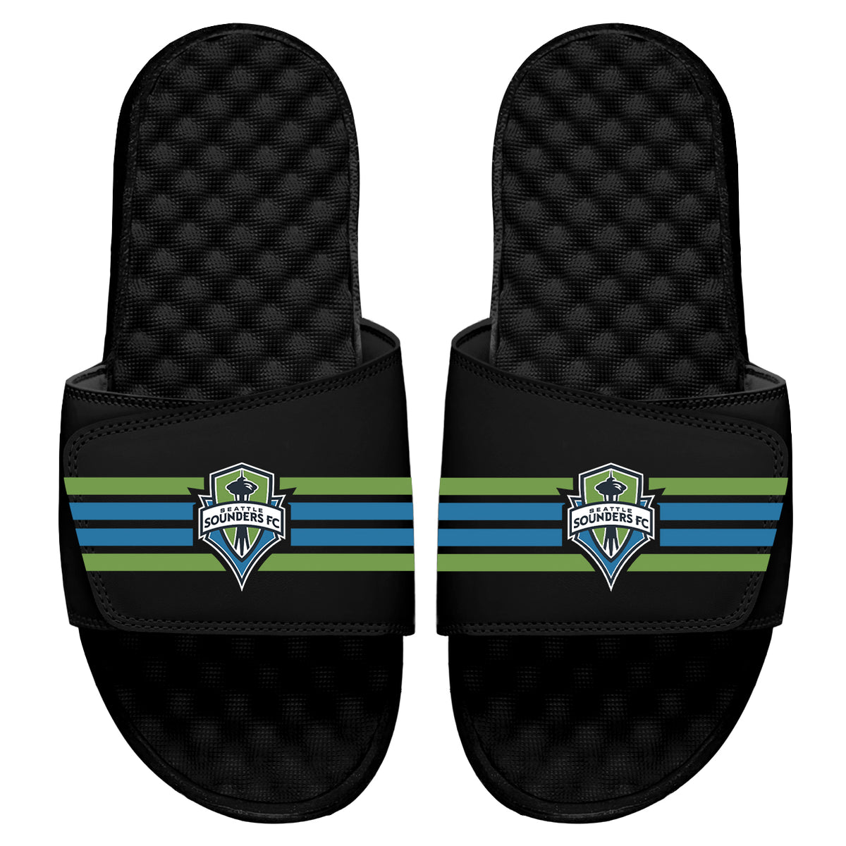 Seattle Sounders FC Stripes Slides