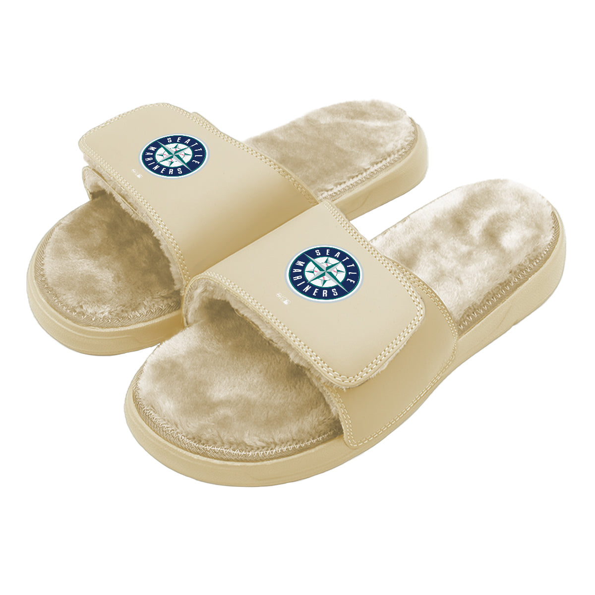 Seattle Mariners Dune Fur Slides