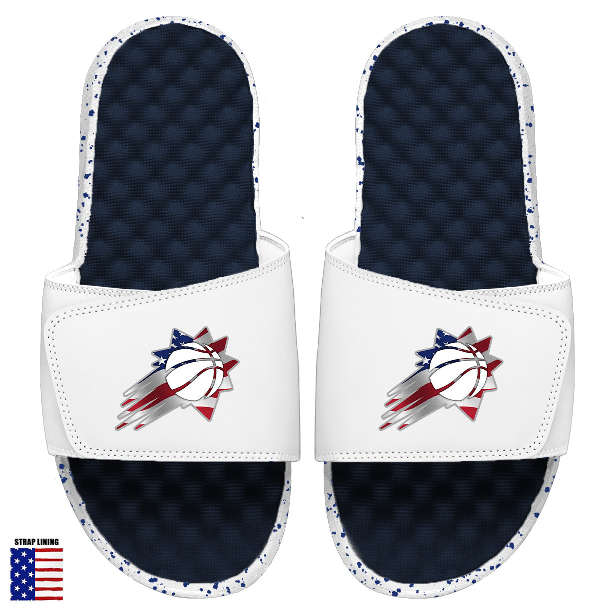 Phoenix Suns Navy Americana Slides