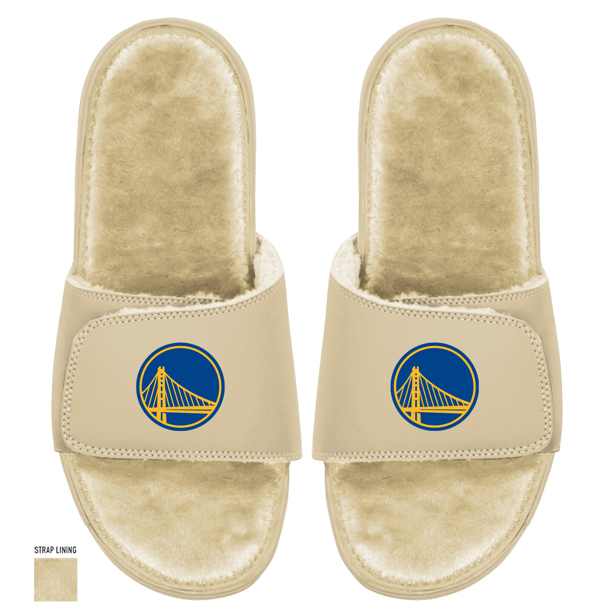 Golden State Warriors Dune Fur Slides