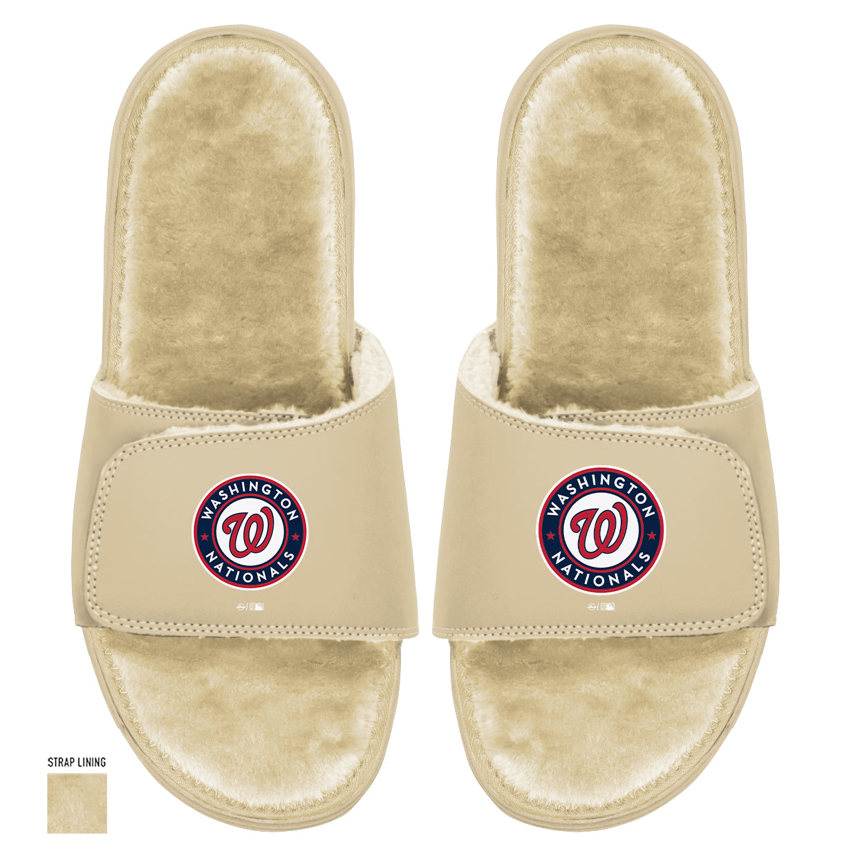 Washington Nationals Dune Fur Slides