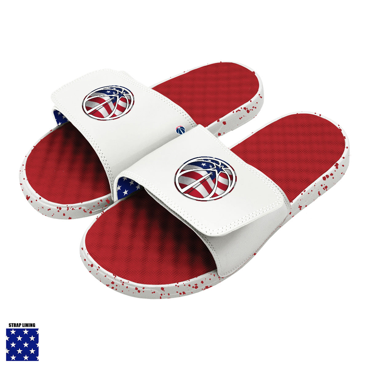Washington Wizards Red Americana Slides