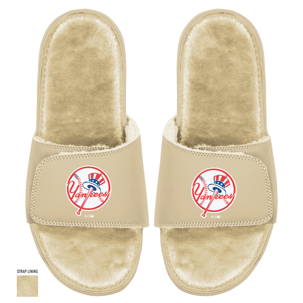 New York Yankees Alternate Dune Fur Slides